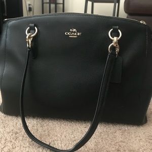 Pebble Leather Coach Bag